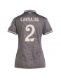 Real Madrid Daniel Carvajal #2 Alternativní Dres pro Dámské 2024-25 Krátký Rukáv